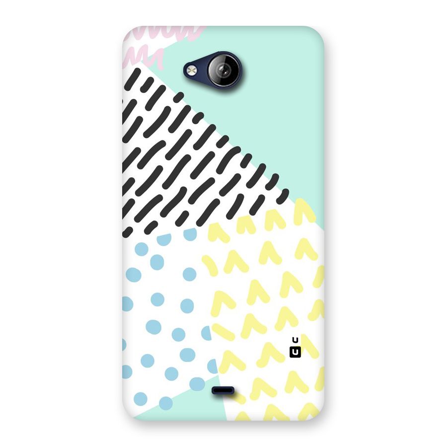 Abstract Pastel Back Case for Canvas Play Q355