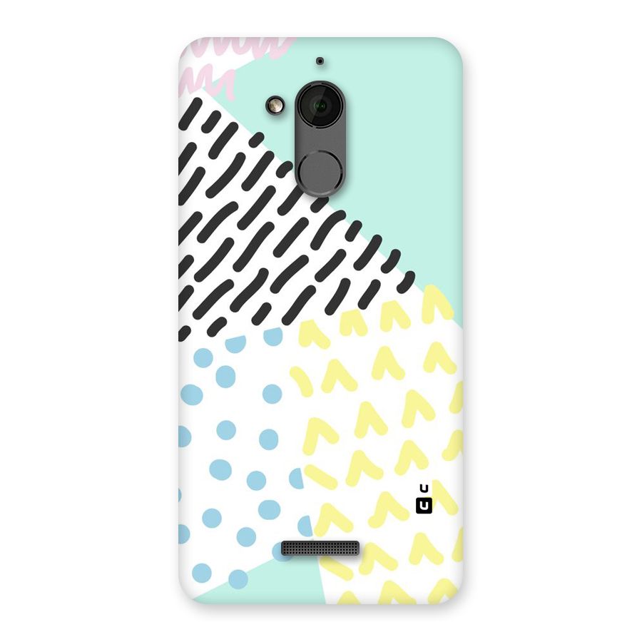 Abstract Pastel Back Case for Coolpad Note 5