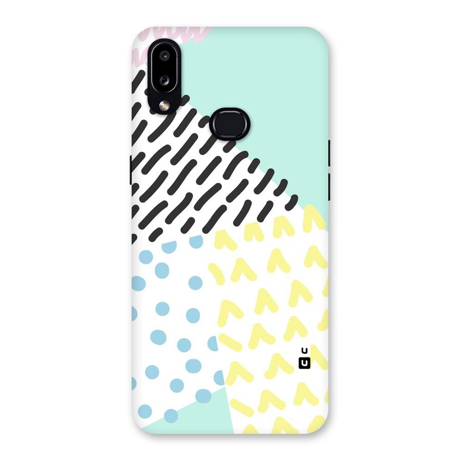 Abstract Pastel Back Case for Galaxy A10s