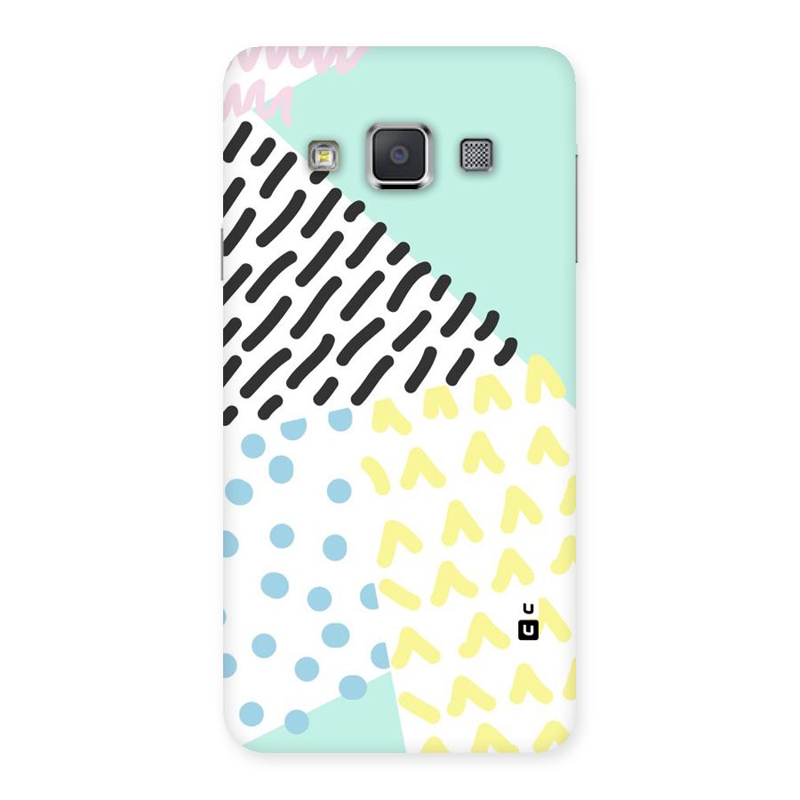 Abstract Pastel Back Case for Galaxy A3