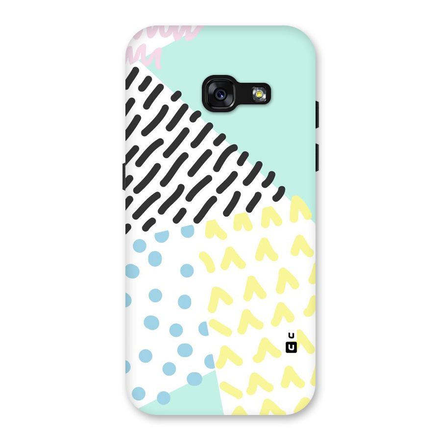 Abstract Pastel Back Case for Galaxy A3 (2017)