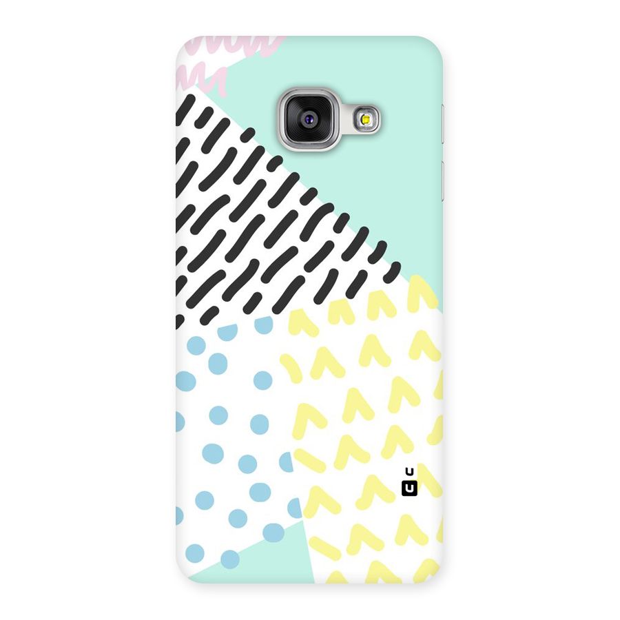 Abstract Pastel Back Case for Galaxy A3 2016