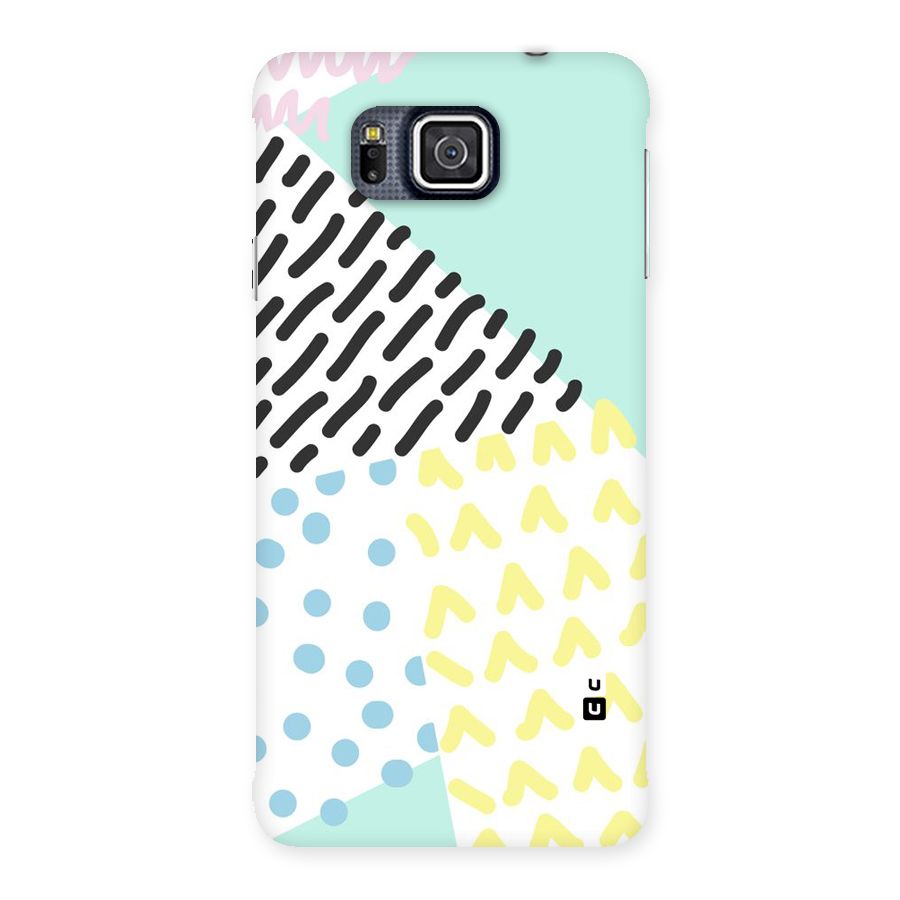 Abstract Pastel Back Case for Galaxy Alpha