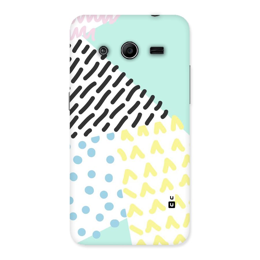 Abstract Pastel Back Case for Galaxy Core 2