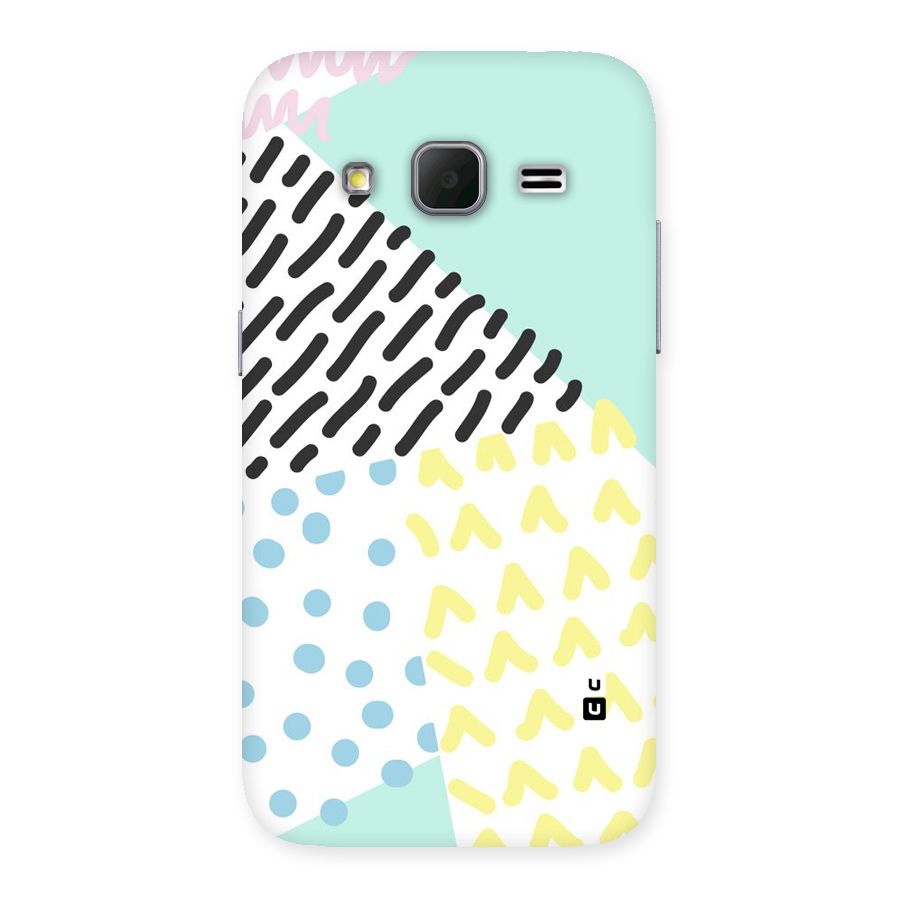 Abstract Pastel Back Case for Galaxy Core Prime