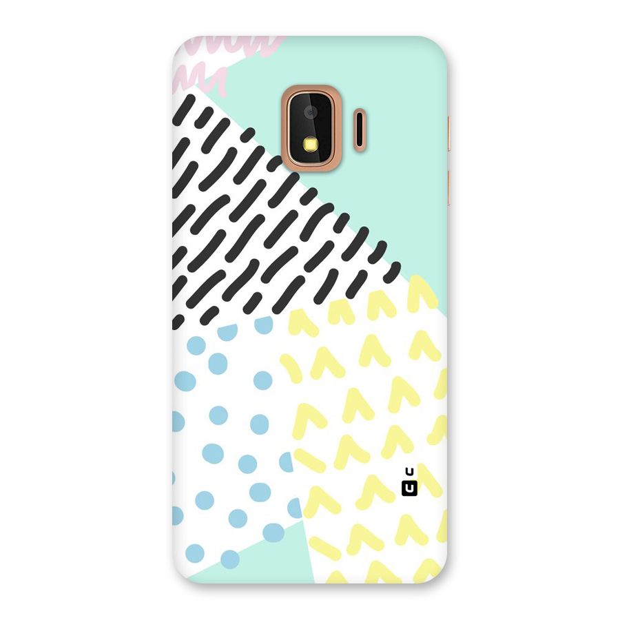 Abstract Pastel Back Case for Galaxy J2 Core