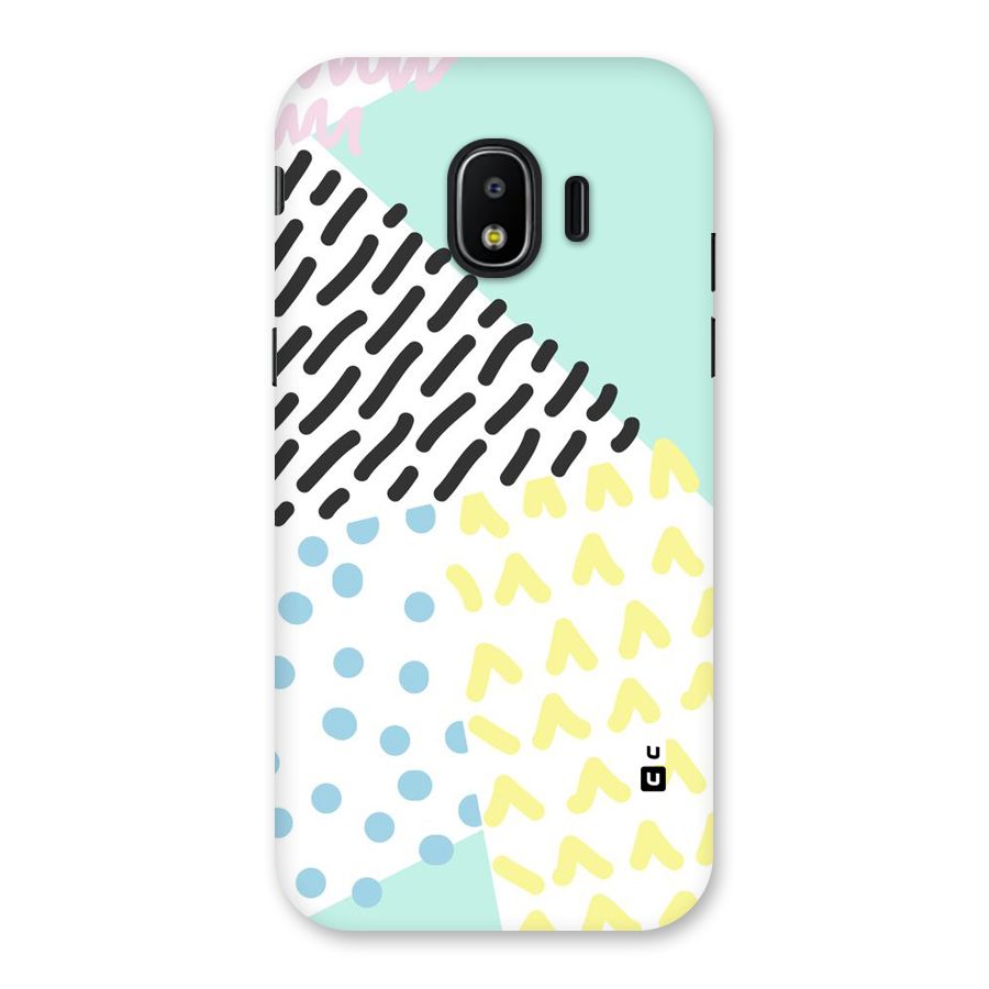 Abstract Pastel Back Case for Galaxy J2 Pro 2018