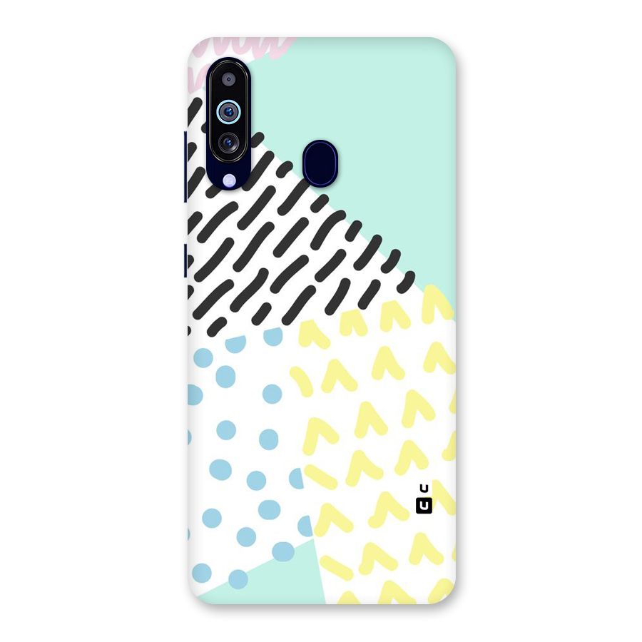 Abstract Pastel Back Case for Galaxy M40