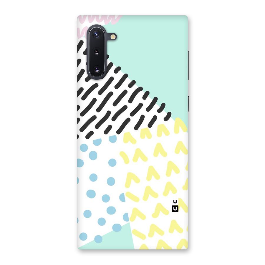 Abstract Pastel Back Case for Galaxy Note 10