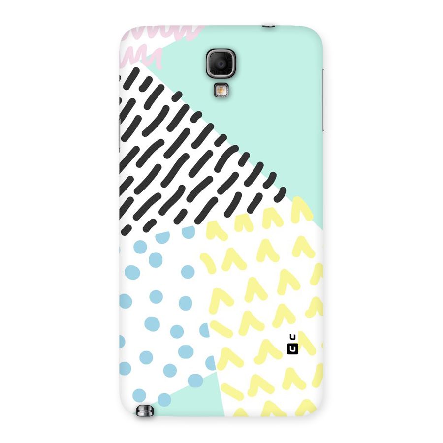 Abstract Pastel Back Case for Galaxy Note 3 Neo