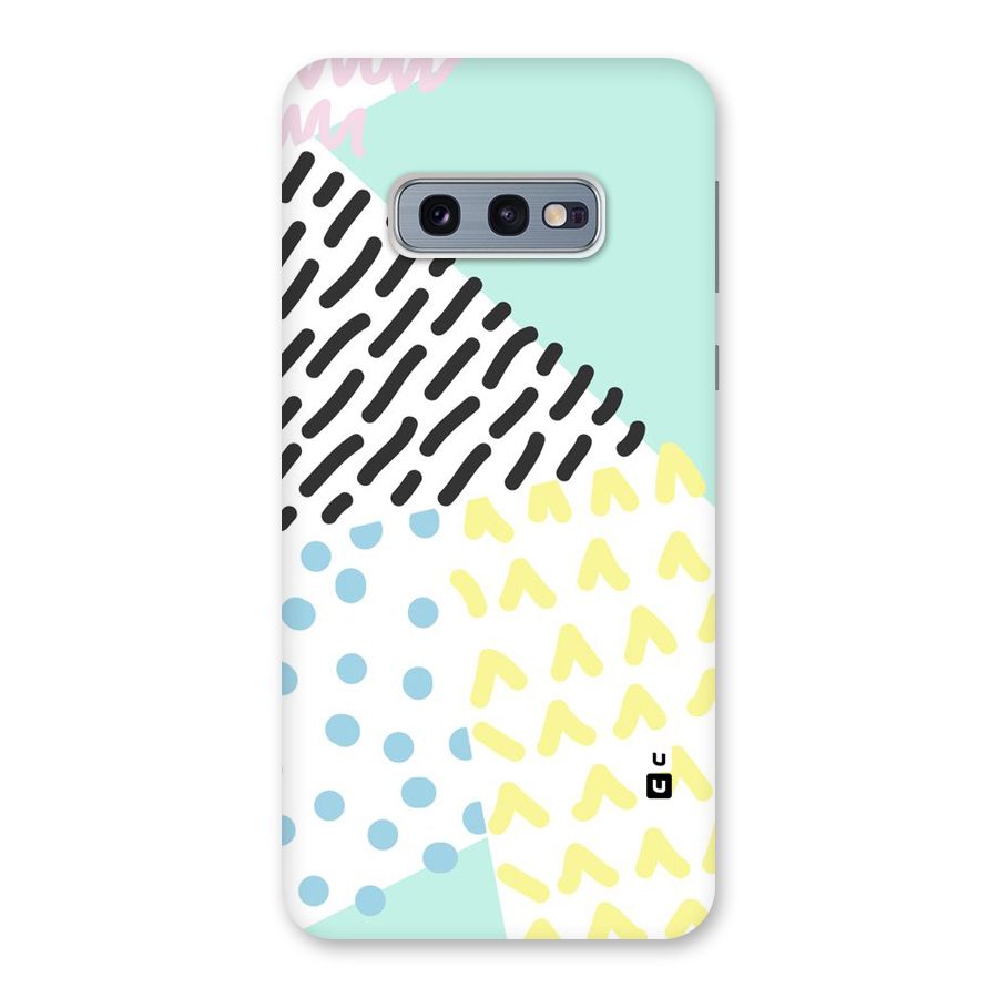 Abstract Pastel Back Case for Galaxy S10e