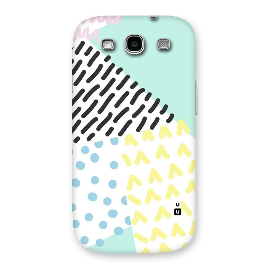 Abstract Pastel Back Case for Galaxy S3