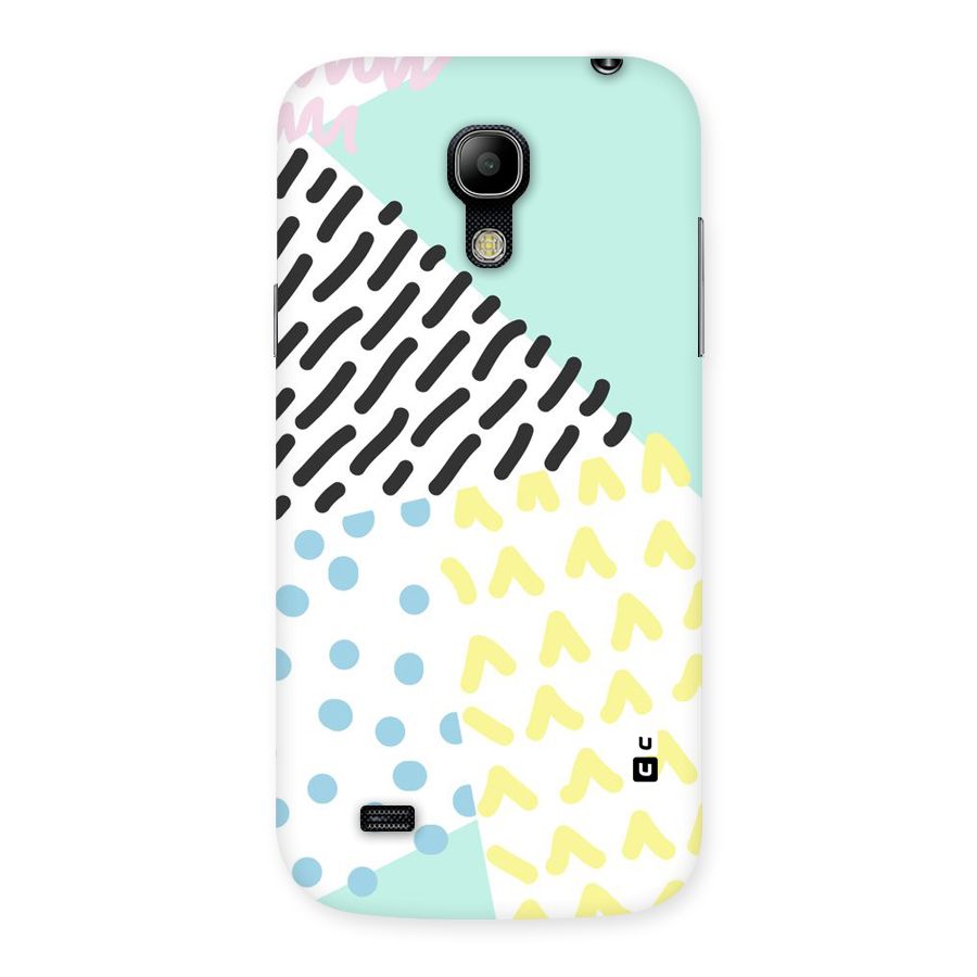 Abstract Pastel Back Case for Galaxy S4 Mini