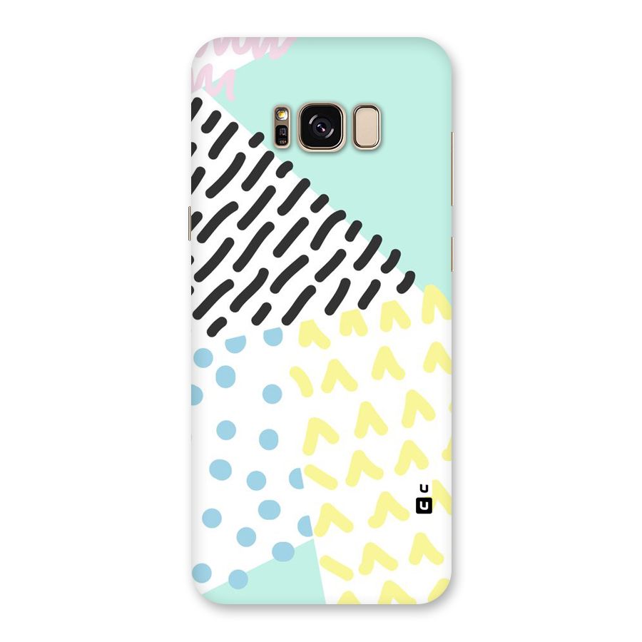 Abstract Pastel Back Case for Galaxy S8 Plus