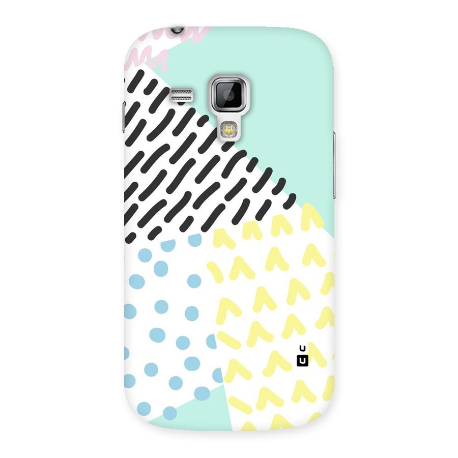 Abstract Pastel Back Case for Galaxy S Duos
