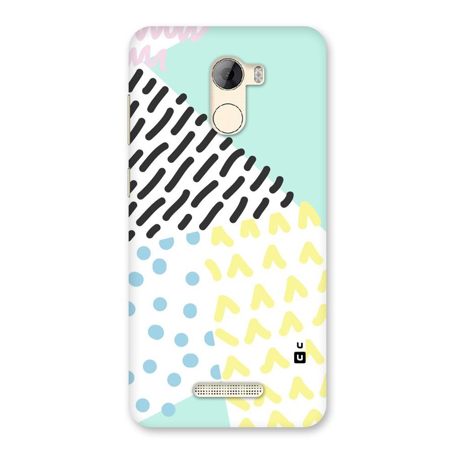 Abstract Pastel Back Case for Gionee A1 LIte