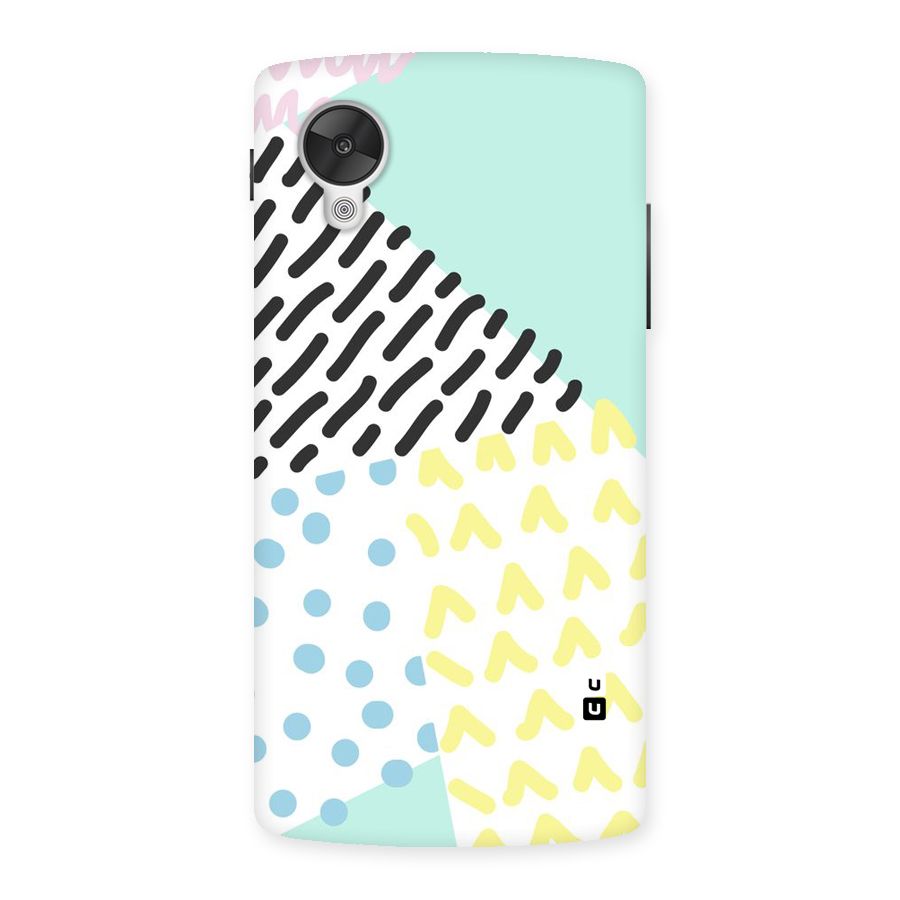 Abstract Pastel Back Case for Google Nexsus 5