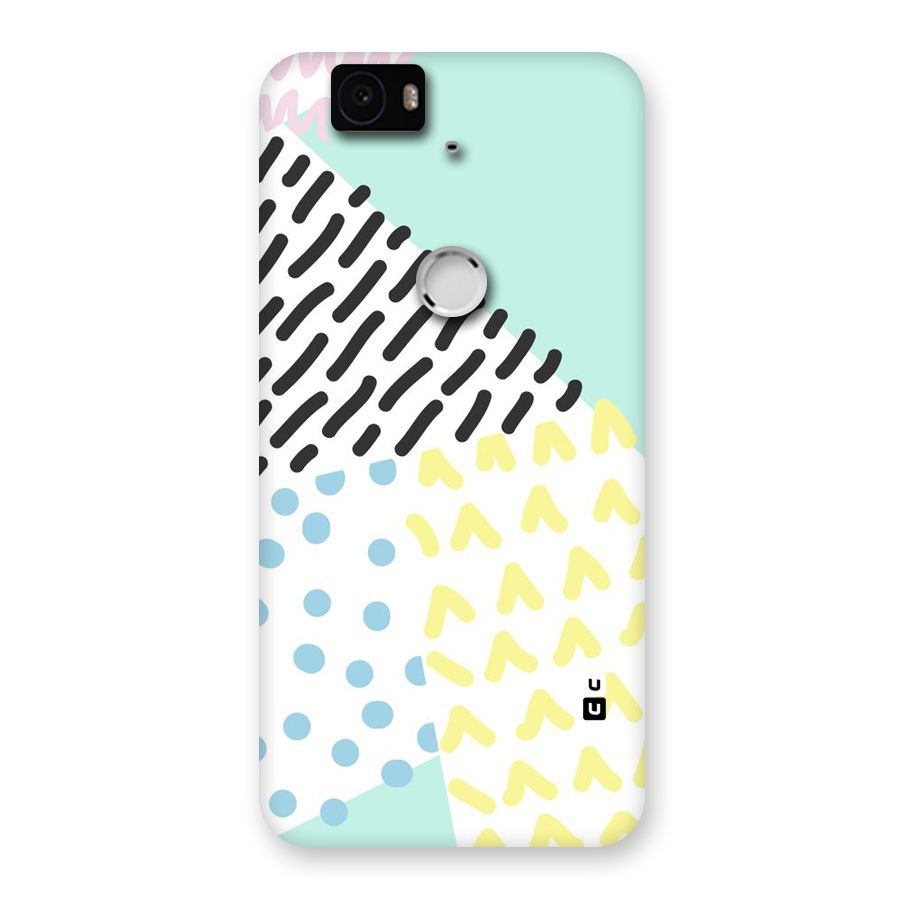 Abstract Pastel Back Case for Google Nexus-6P