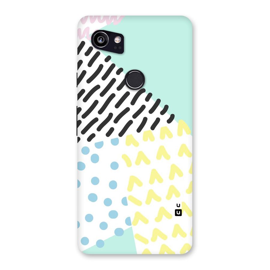 Abstract Pastel Back Case for Google Pixel 2 XL