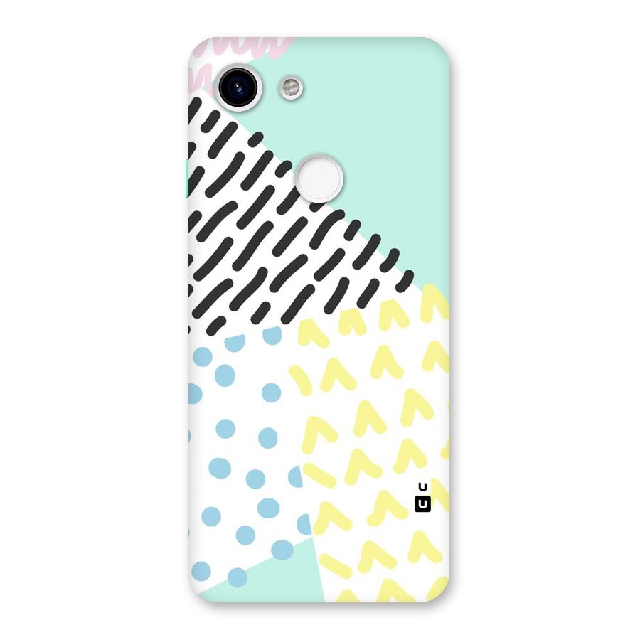 Abstract Pastel Back Case for Google Pixel 3