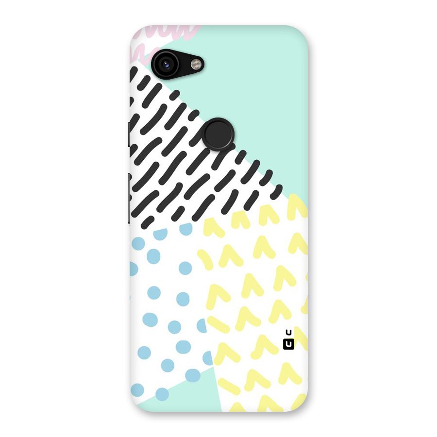 Abstract Pastel Back Case for Google Pixel 3a