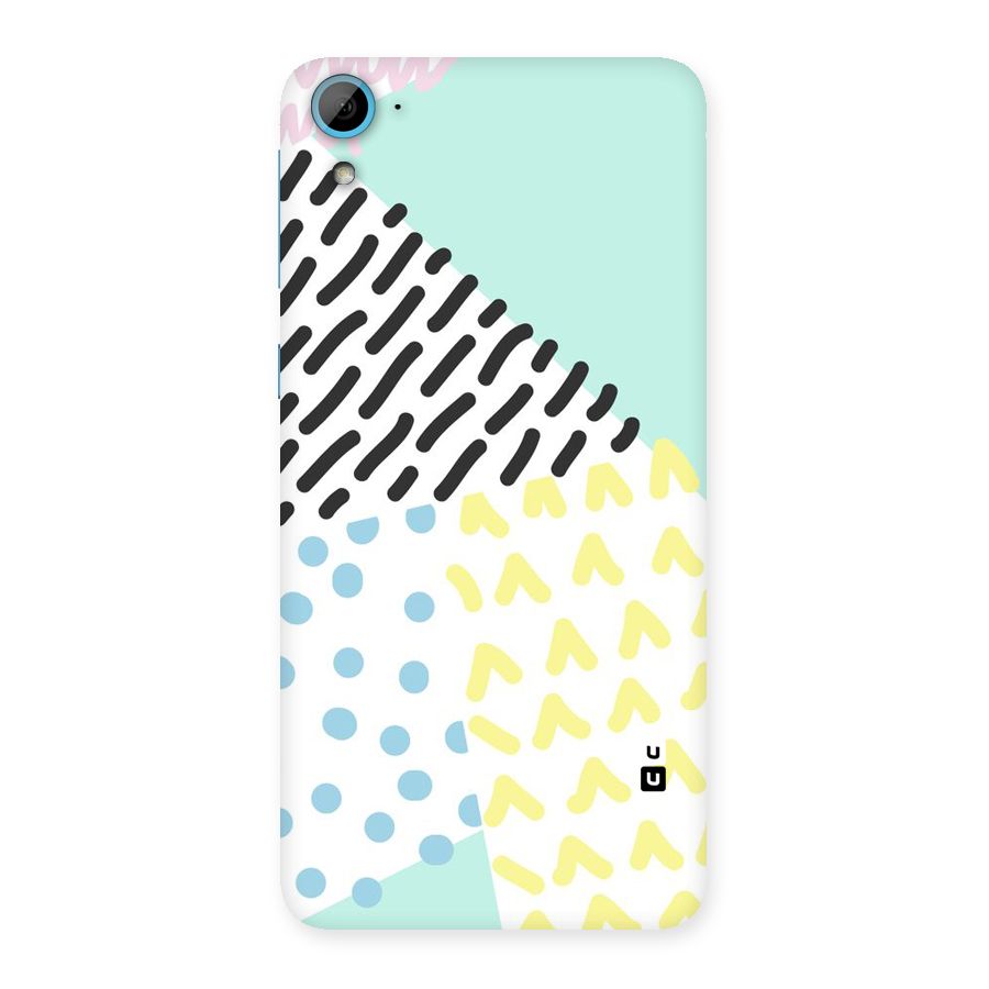 Abstract Pastel Back Case for HTC Desire 826