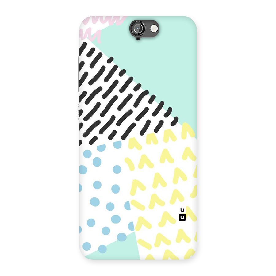 Abstract Pastel Back Case for HTC One A9
