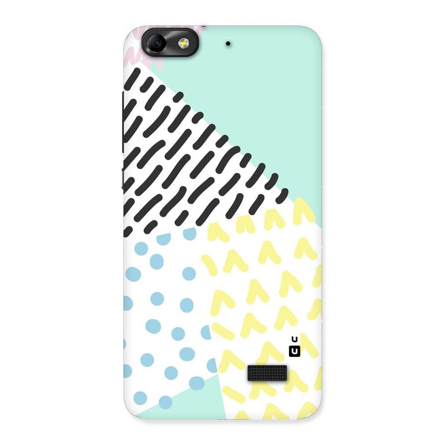 Abstract Pastel Back Case for Honor 4C