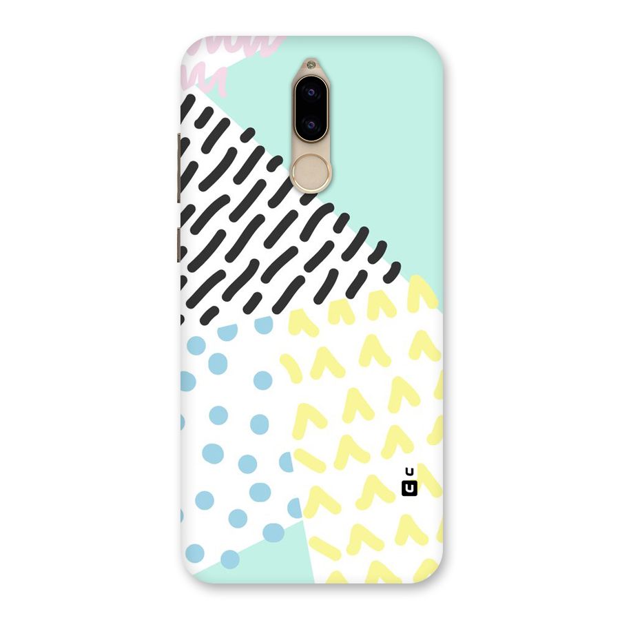 Abstract Pastel Back Case for Honor 9i