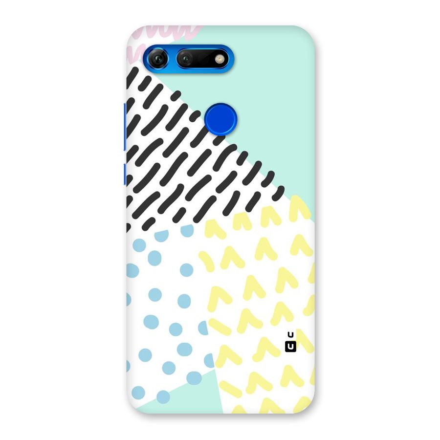 Abstract Pastel Back Case for Honor View 20