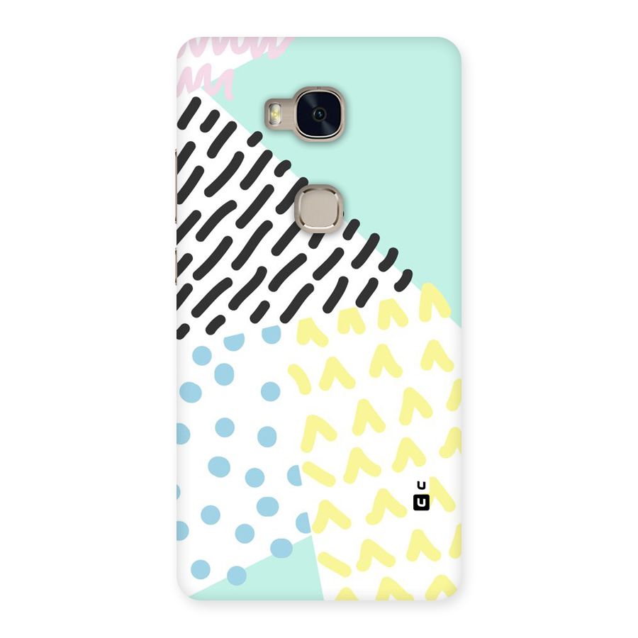 Abstract Pastel Back Case for Huawei Honor 5X