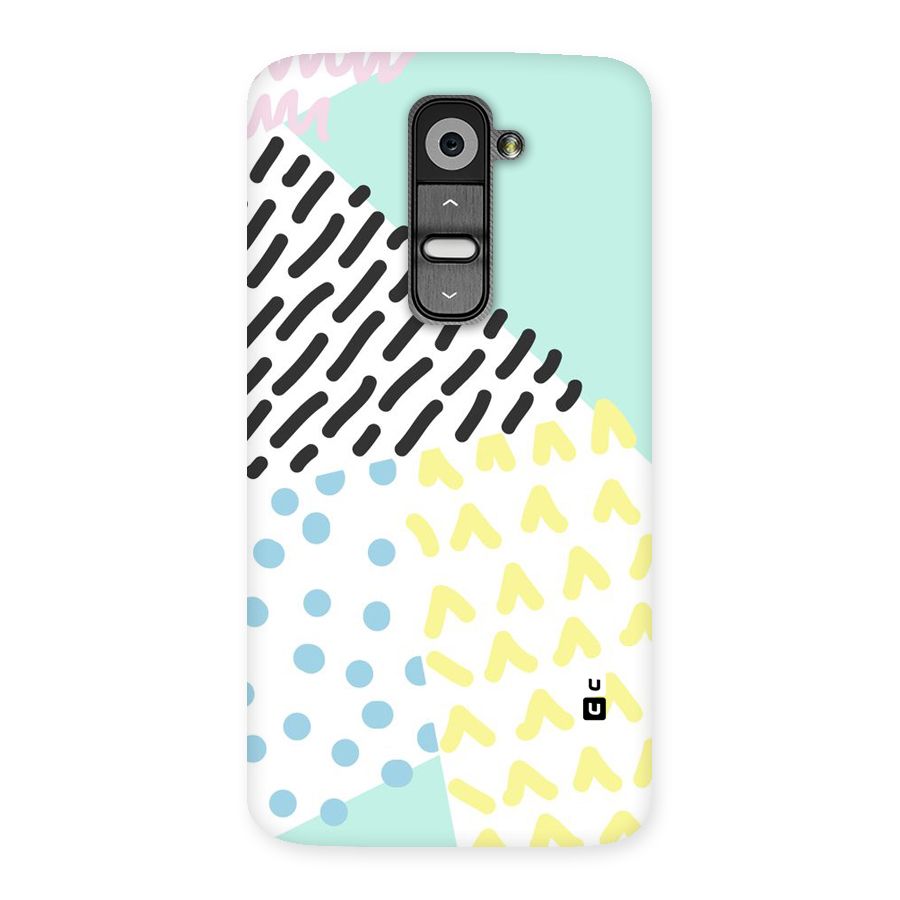 Abstract Pastel Back Case for LG G2