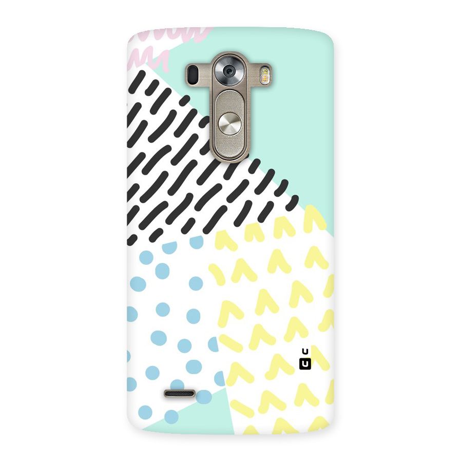 Abstract Pastel Back Case for LG G3