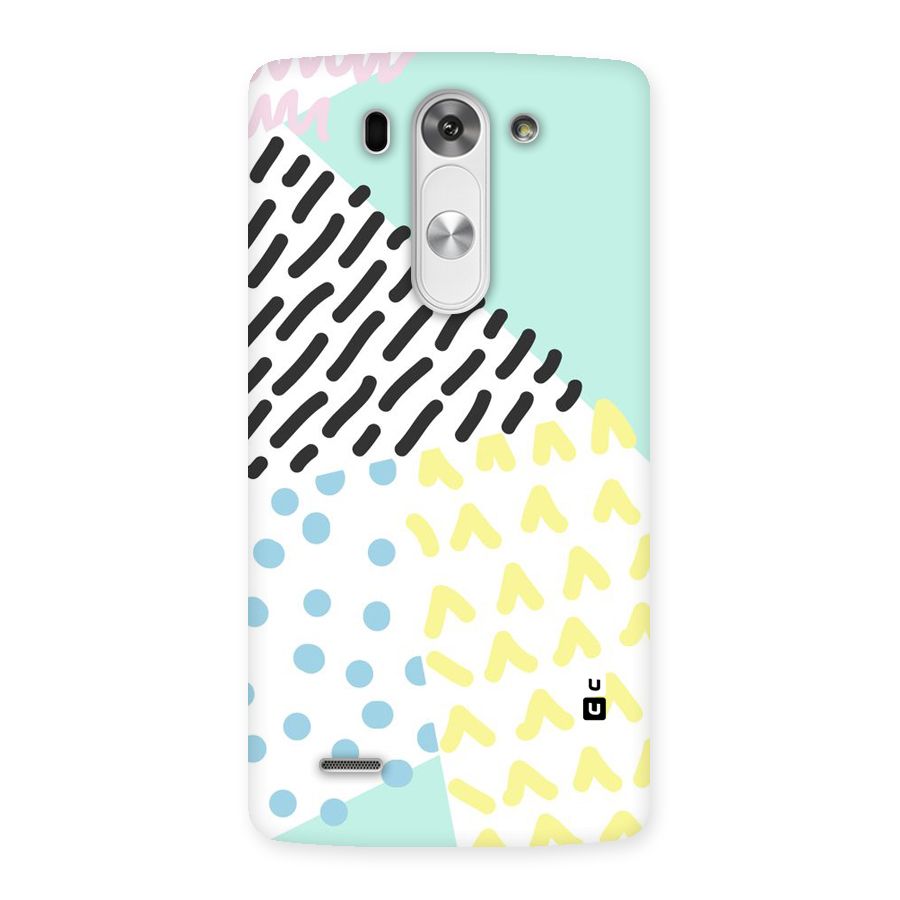 Abstract Pastel Back Case for LG G3 Beat