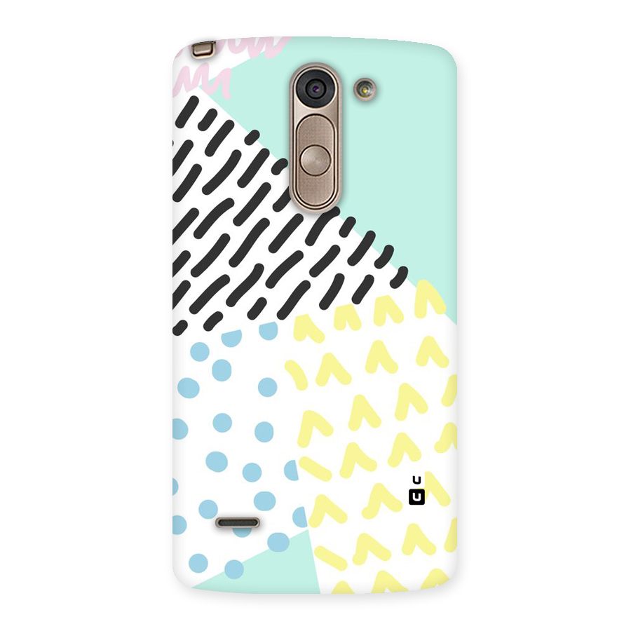 Abstract Pastel Back Case for LG G3 Stylus