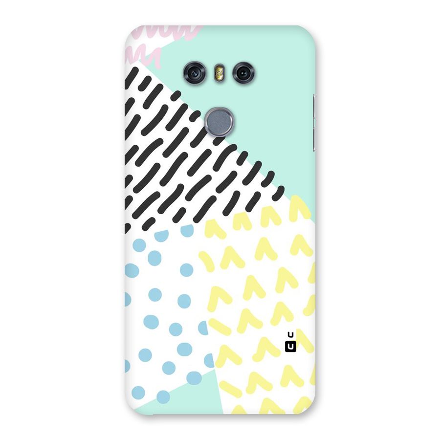 Abstract Pastel Back Case for LG G6