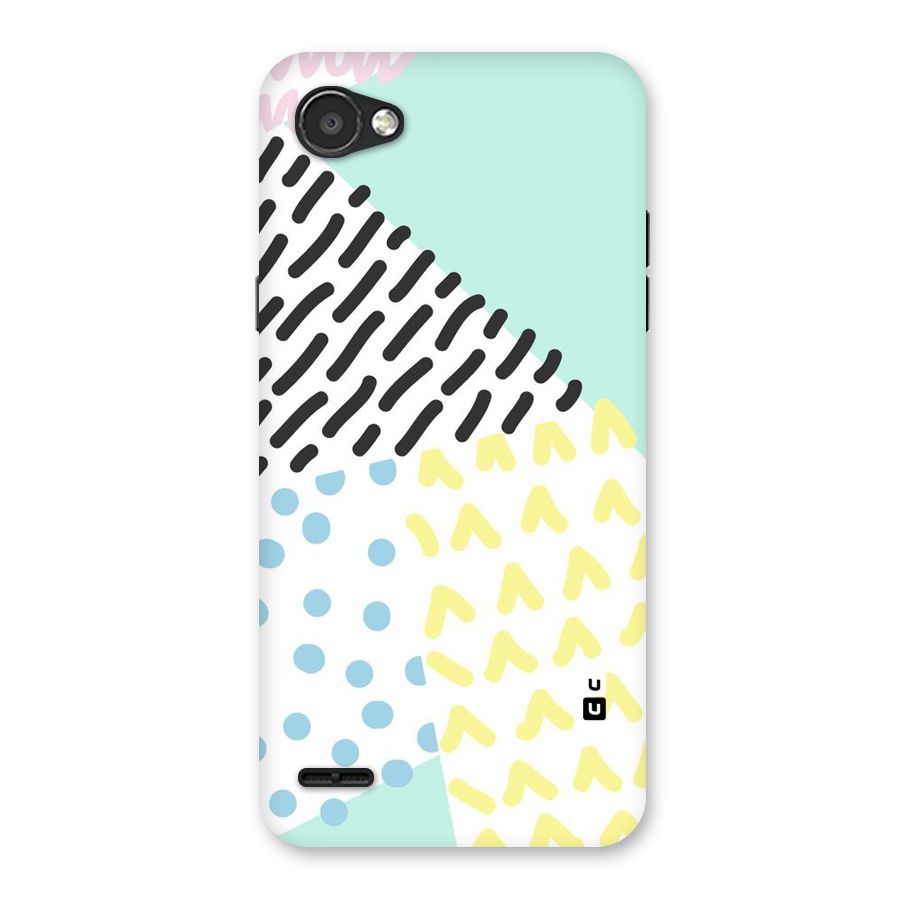 Abstract Pastel Back Case for LG Q6