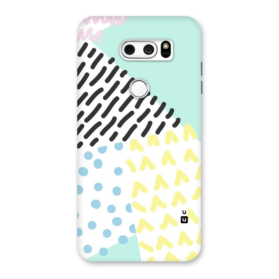 Abstract Pastel Back Case for LG V30