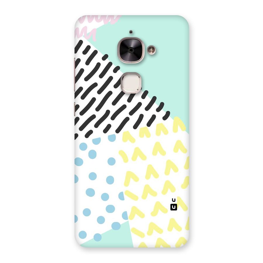 Abstract Pastel Back Case for Le 2