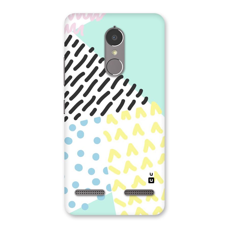 Abstract Pastel Back Case for Lenovo K6 Power