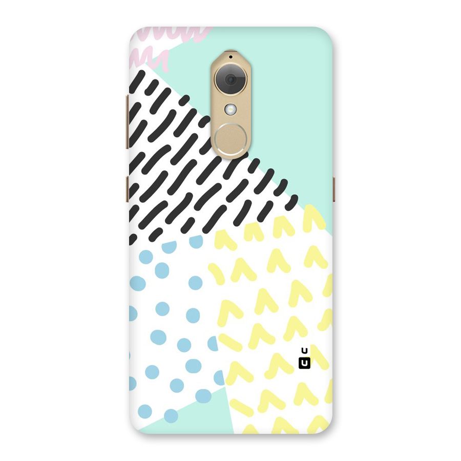 Abstract Pastel Back Case for Lenovo K8