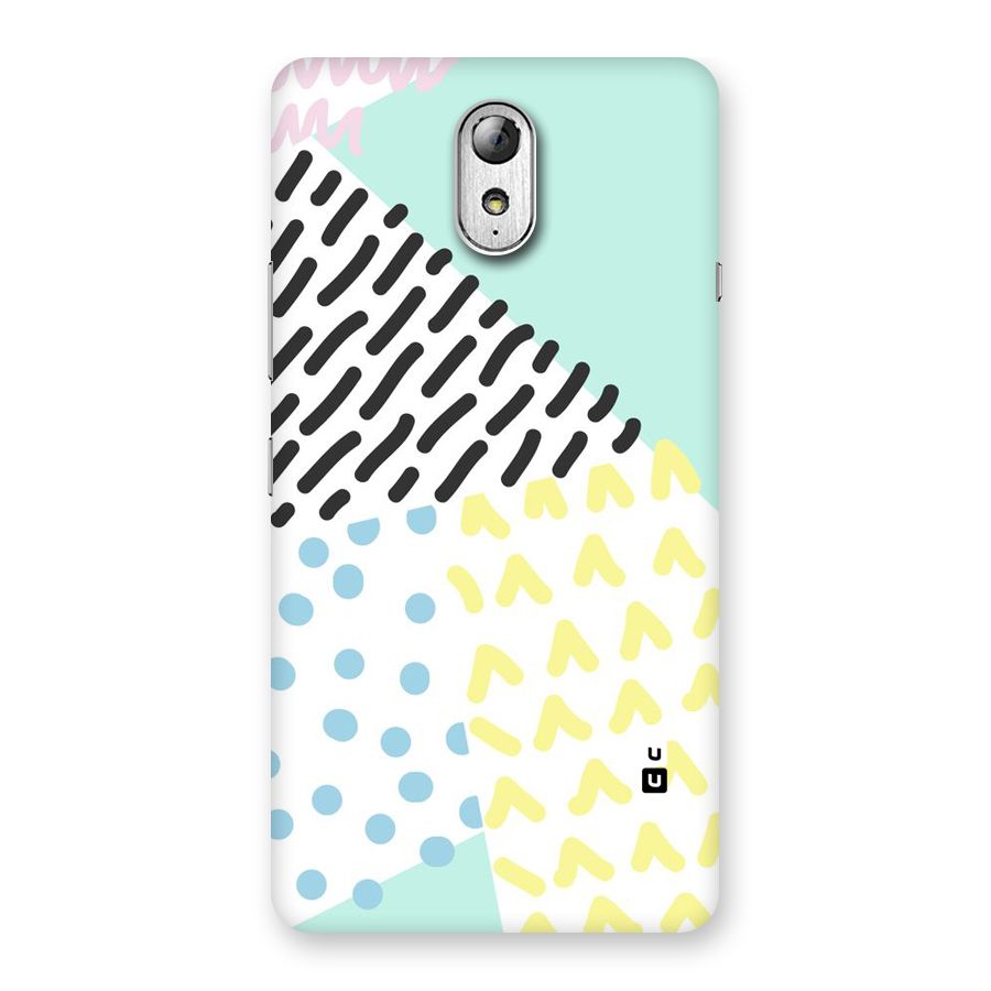 Abstract Pastel Back Case for Lenovo Vibe P1M