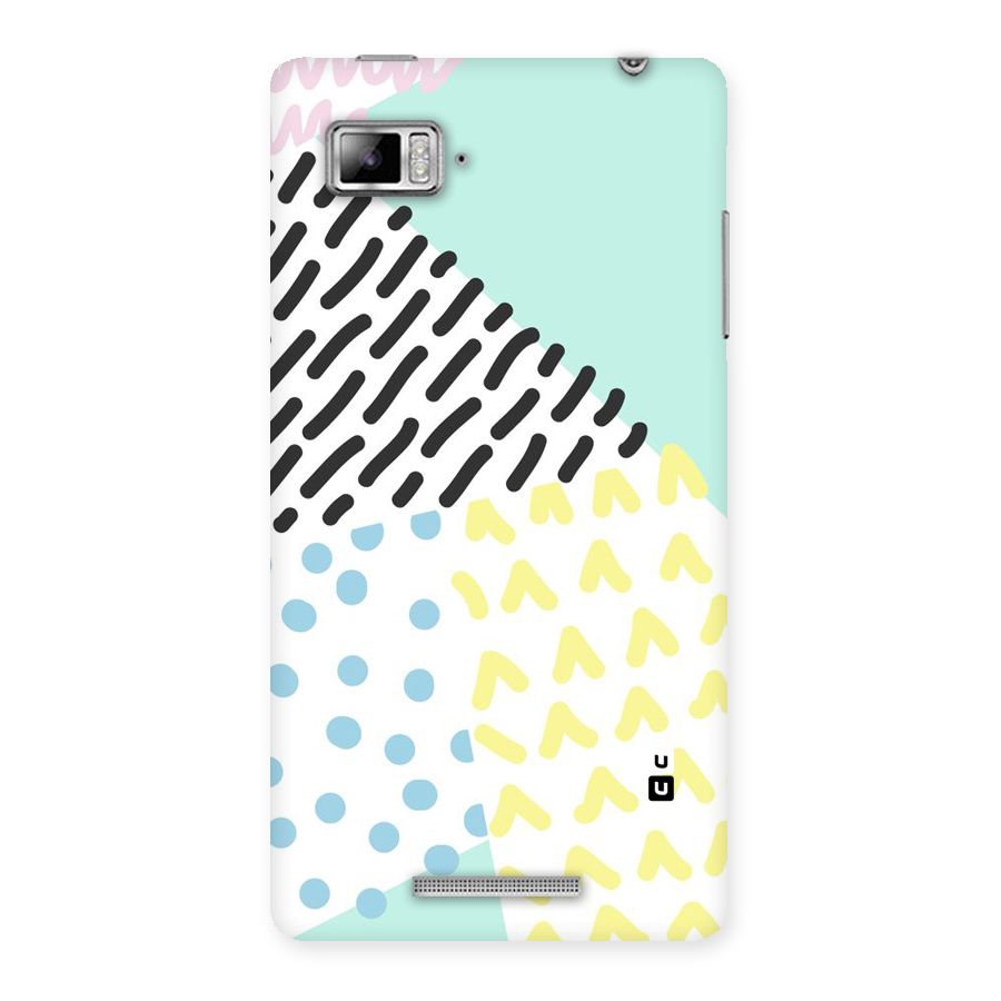 Abstract Pastel Back Case for Lenovo Vibe Z K910