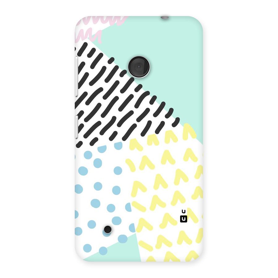 Abstract Pastel Back Case for Lumia 530