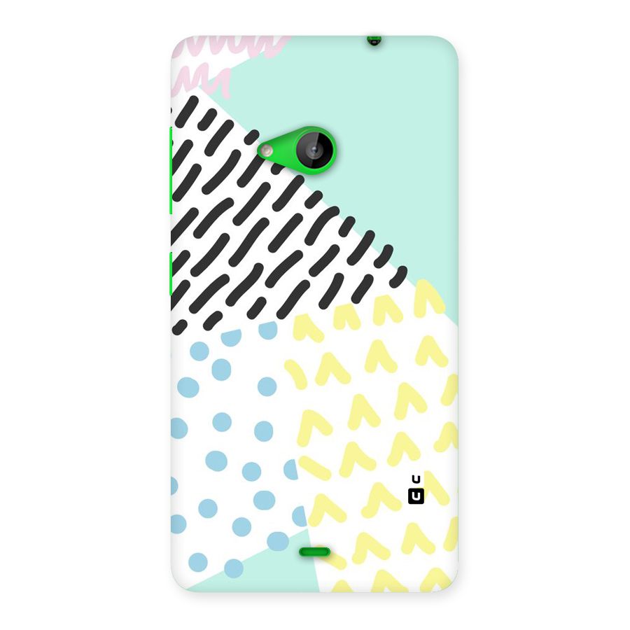 Abstract Pastel Back Case for Lumia 535