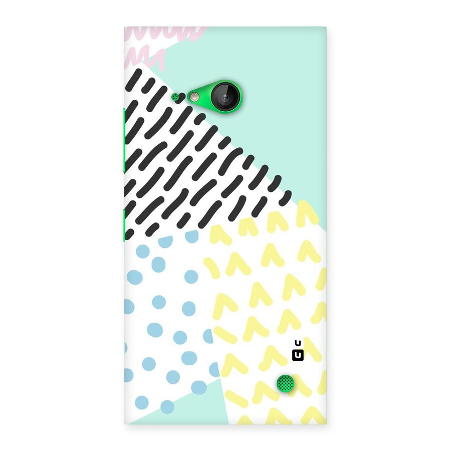 Abstract Pastel Back Case for Lumia 730