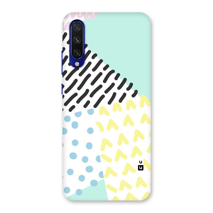 Abstract Pastel Back Case for Mi A3