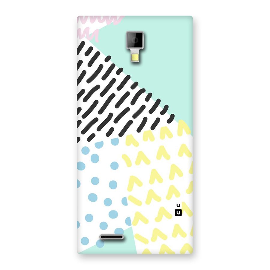 Abstract Pastel Back Case for Micromax Canvas Xpress A99