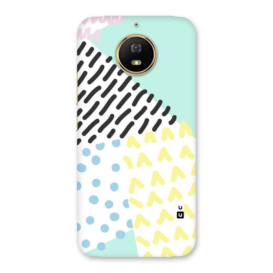 Abstract Pastel Back Case for Moto G5s