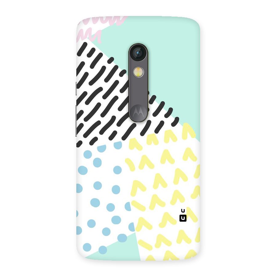 Abstract Pastel Back Case for Moto X Play